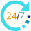 icono 24-7