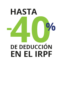 Hasta 40% ahorro en el IRPF